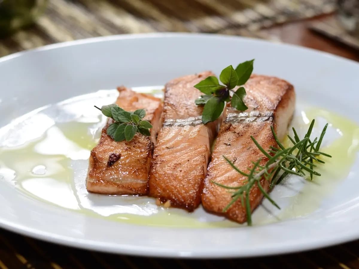 Sheet-Pan Lemon-Dijon Salmon with Asparagus